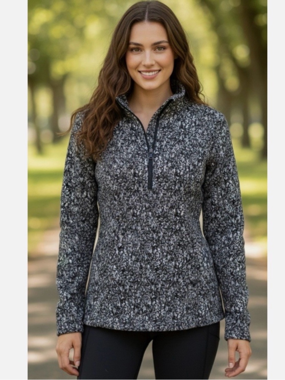 NWT’s Spyder Women’s 1/4 zip fleece athletic jacket - small